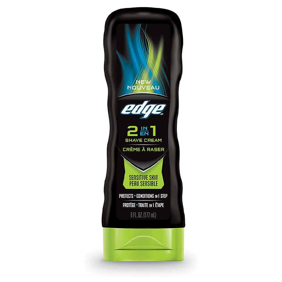  Edge 2-in-1 Sensitive Skin Men's Shave Cream 