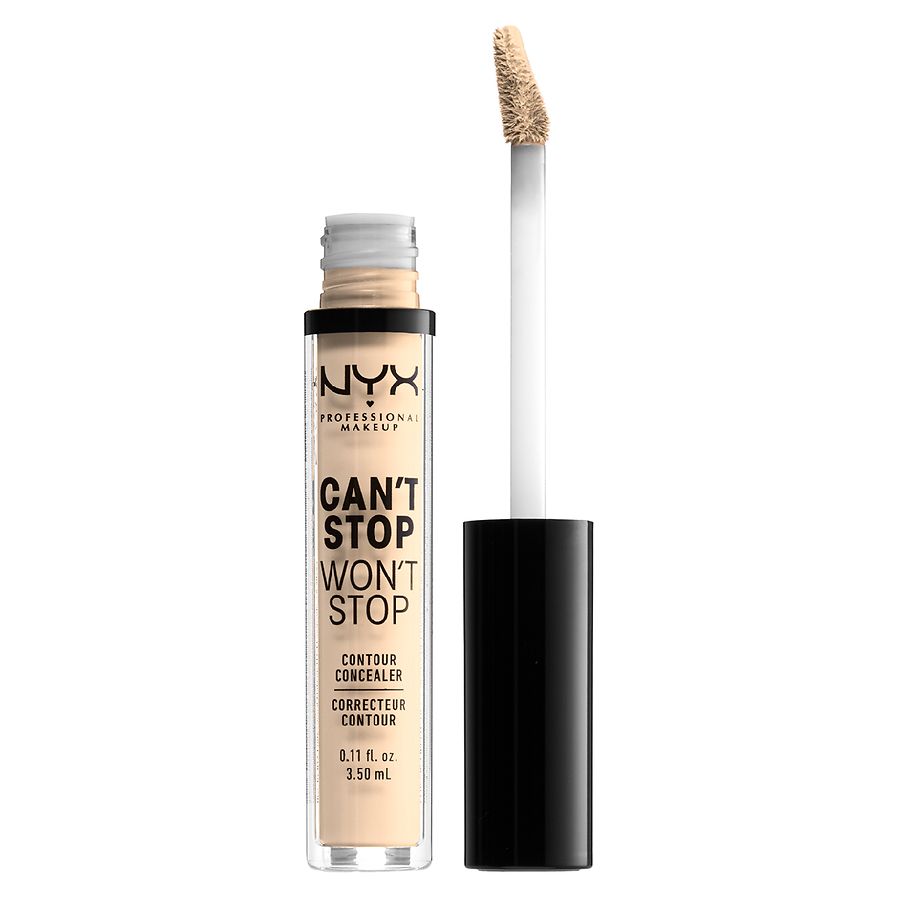  NYX Professional Makeup Can't Stop Won't Stop Concealer, Pale 