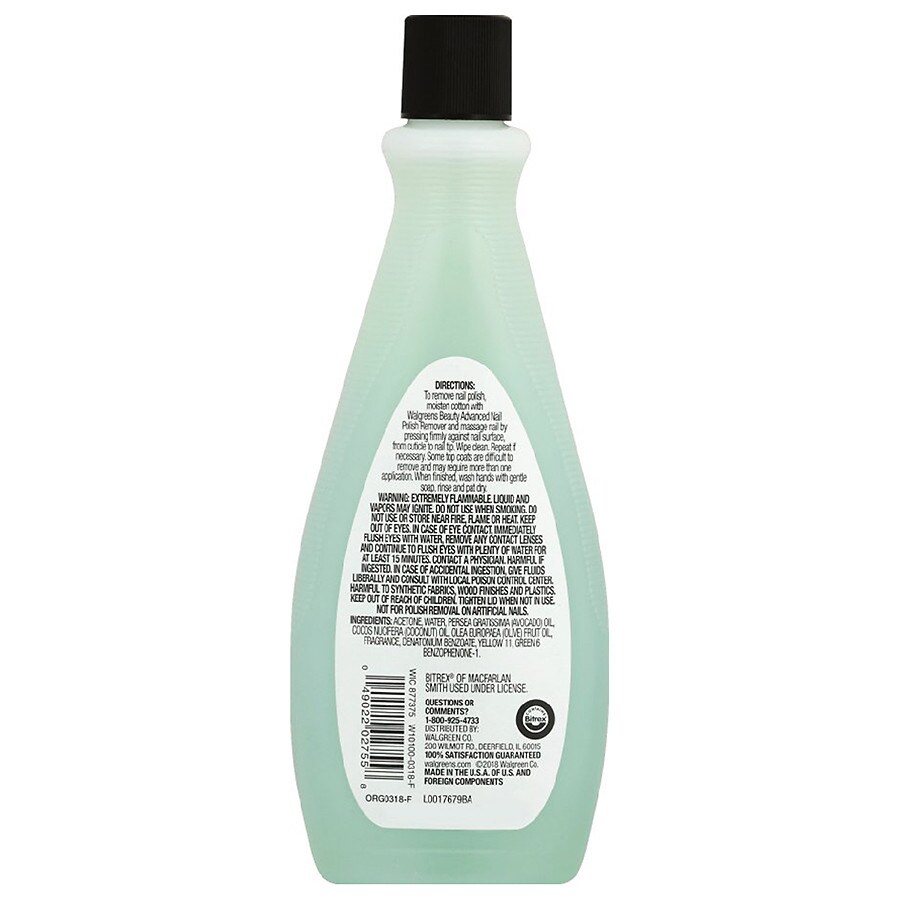 Walgreens Advanced Nail Polish Remover Walgreens