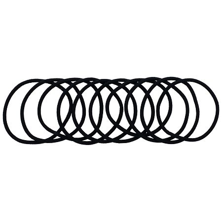 Scunci Elastics For Extra Thick Hair Black Walgreens