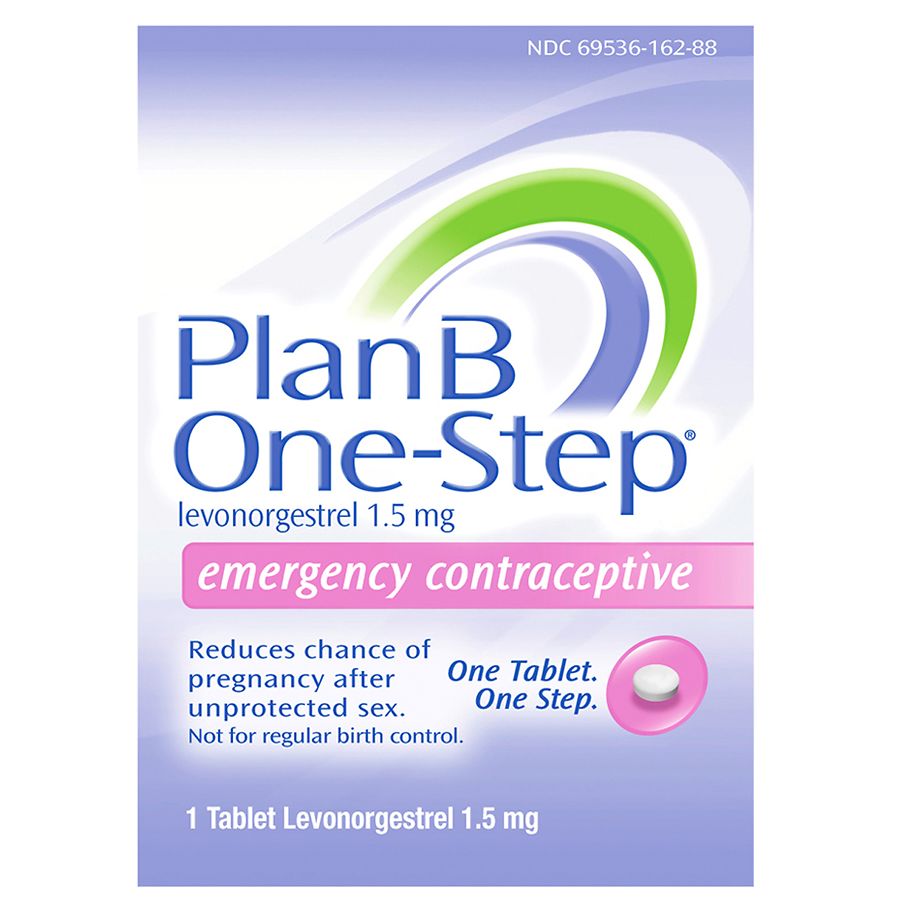 Plan B Emergency Contraceptive Morning After Pill Walgreens