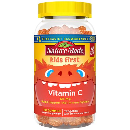 Nature Made Kids First Vitamin C Gummies Tangerine - 110.0 ea Nature Made Kids First Vitamin C Gummies Tangerine - 110.0 ea