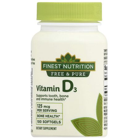 Vitamin D 5000 Iu Softgels