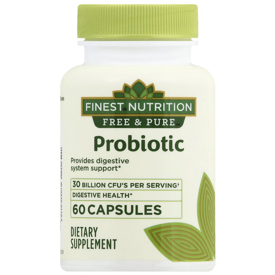 Finest Nutrition Free & Pure Probiotic