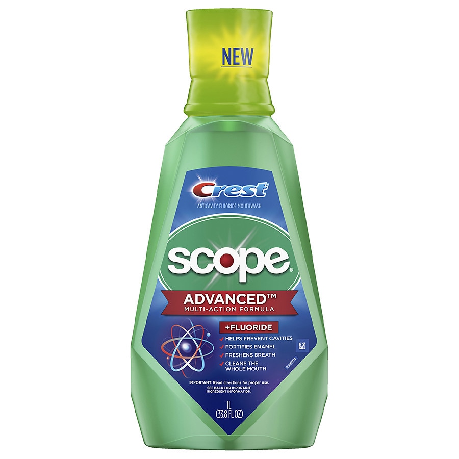 Crest Scope Advanced Multi-Action Fluoride Mouthwash