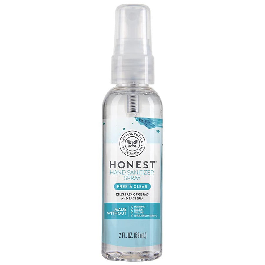  Honest Fragrance-Free Hand Sanitizer Spray 