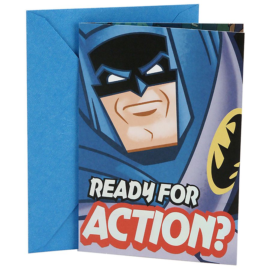 Batman Magnet Hallmark Birthday Card 