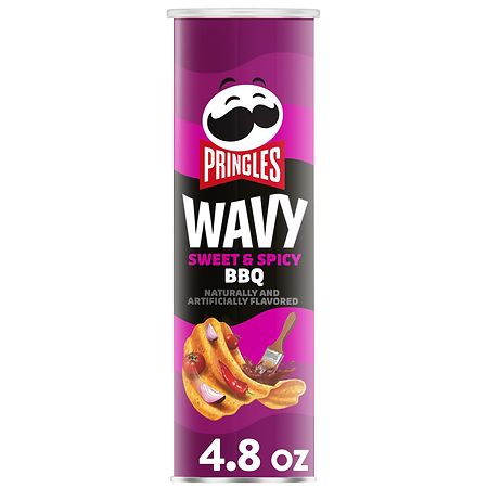 Pringles Wavy Potato Crisps - 4.8 oz Pringles Wavy Potato Crisps - 4.8 oz