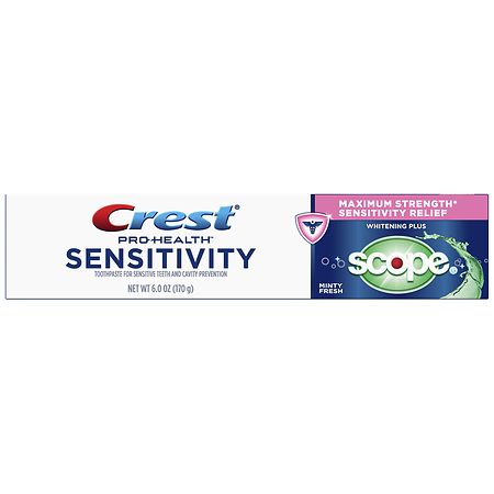 crest whitening toothpaste sensitivity