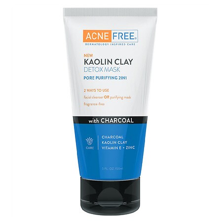 EAN 3606000512634 product image for AcneFree Kaolin Clay Detox Face Mask Fragrance Free Pore Purifying - 5.0 fl oz | upcitemdb.com