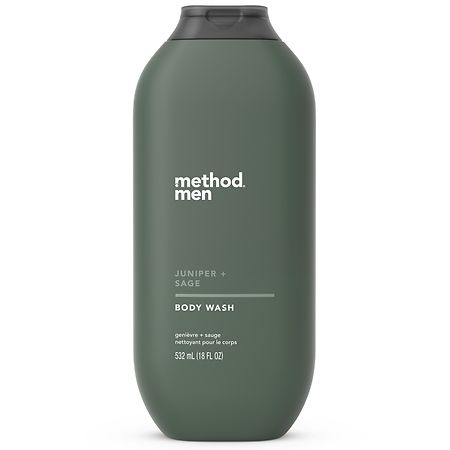 Method Men  Juniper + Sage Body Wash  18oz