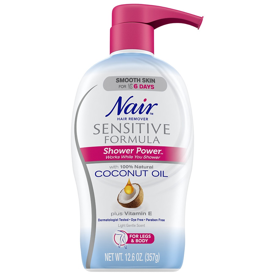  Nair Hair Remover Sensitive Formula Shower Power 