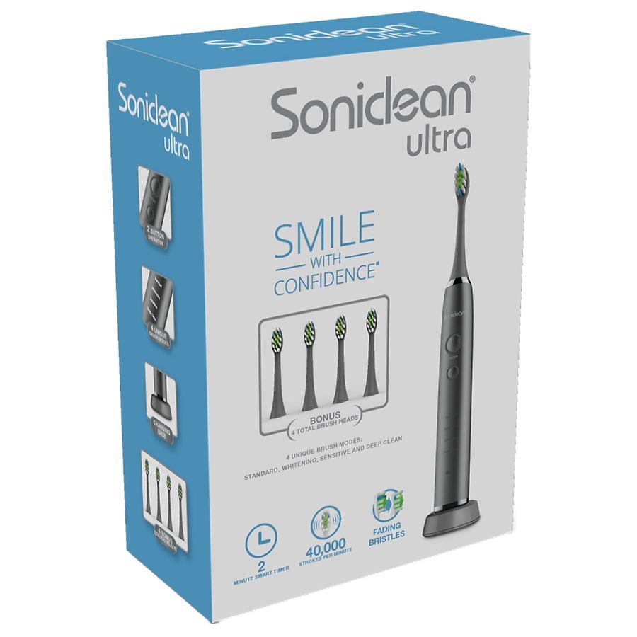 Soniclean Ultra With 4 Brush Heads | Walgreens