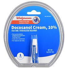 Walgreens Docosanol Cold Sore Cream, 10% | Walgreens