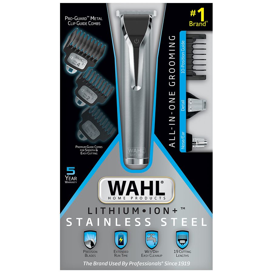 wahl lithium ion trimmer replacement head