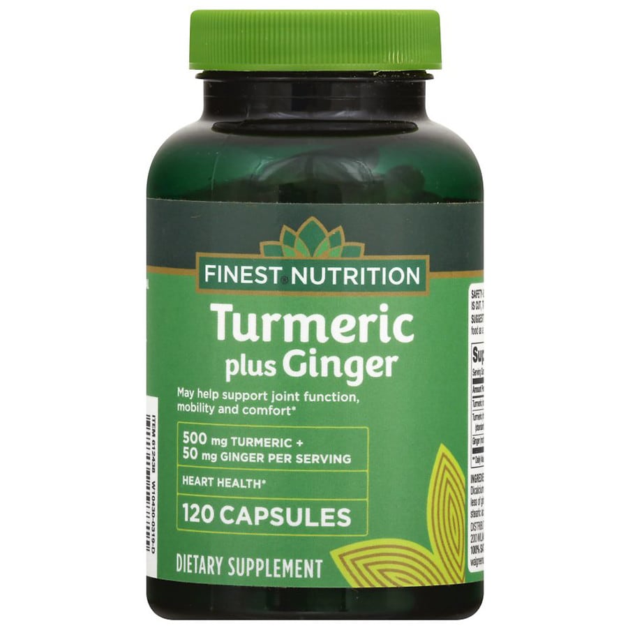 turmeric and ginger pills side effects