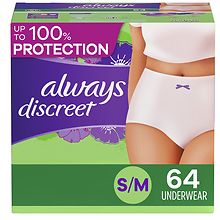 walgreens discreet incontinence