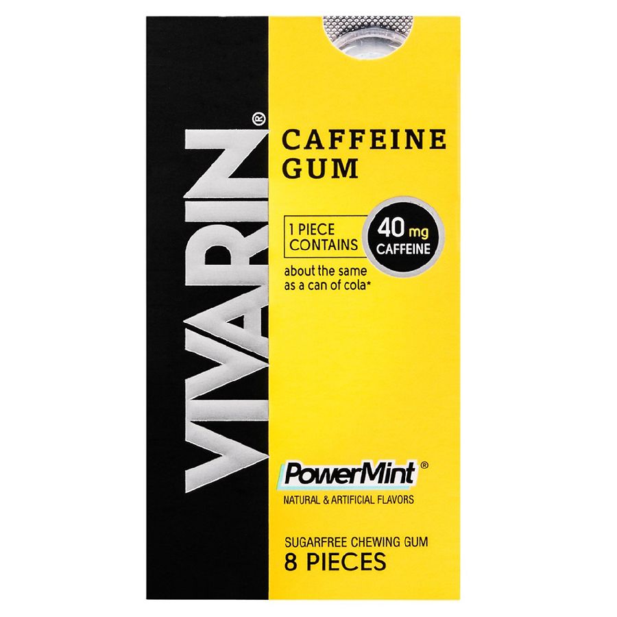 Vivarin Caffeine Gum PowerMint