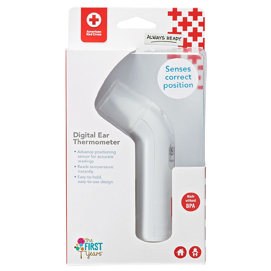  The First Years American Red Cross Digital Ear Thermometer 