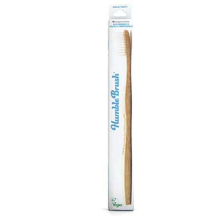 Humble Brush Bamboo Toothbrush Soft - 1.0 ea Humble Brush Bamboo Toothbrush Soft - 1.0 ea