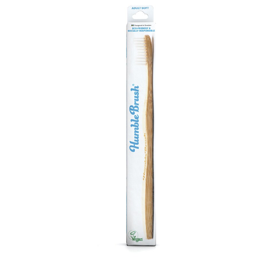  Humble Brush Bamboo Toothbrush Soft White 