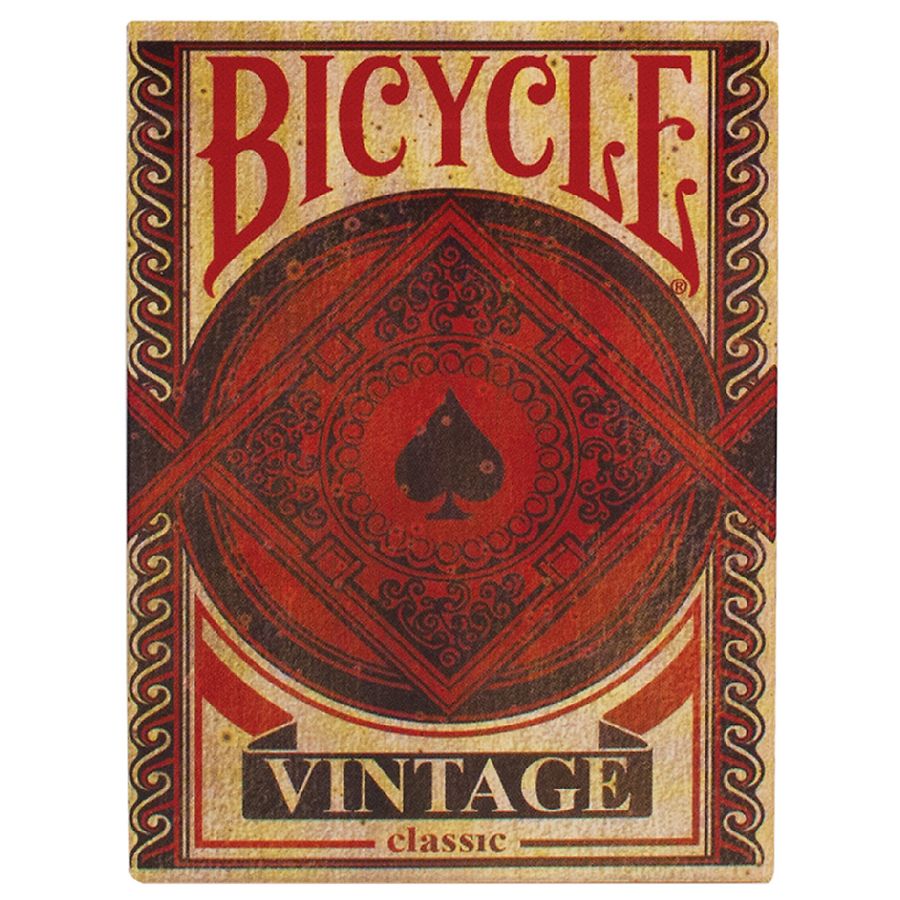 Bicycle Vintage Playing Cards Poker Sized Aged Looking Bicycle Deck 
