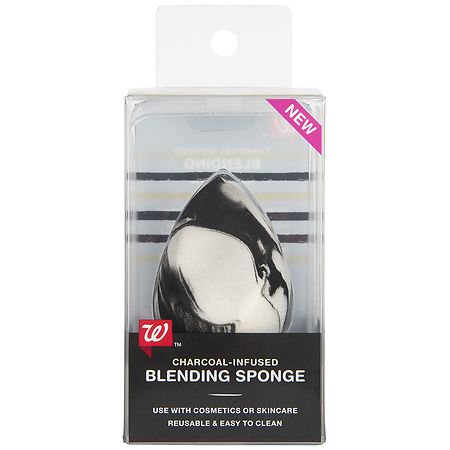 Walgreens Beauty Blending Sponge Black & White