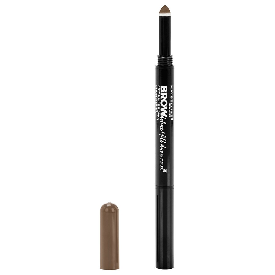  Maybelline Define + Fill Duo Makeup, 257 Medium Brown 