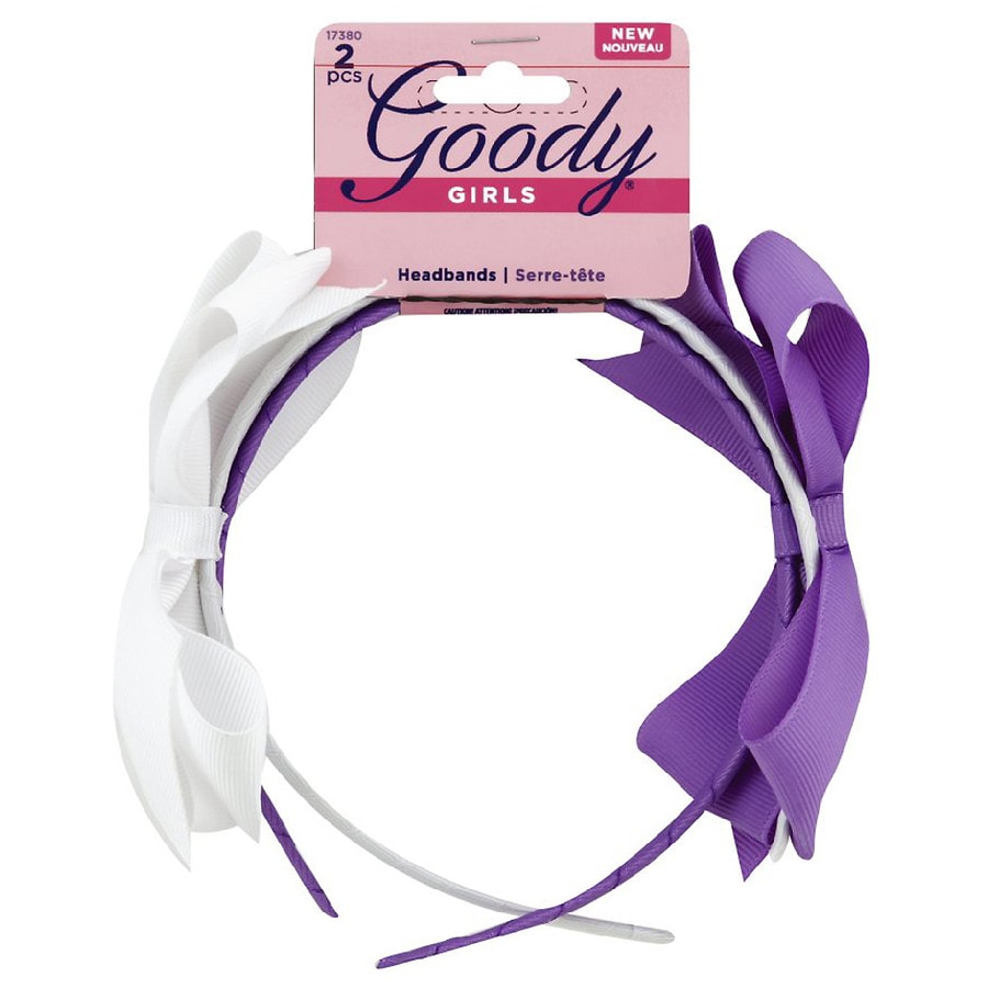 Goody Girls' Grosgrain Bow Headbands