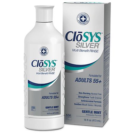 closys silver fluoride rinse mint