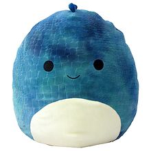 Squishmallow Textured Fabric Blue Dinosaur 16 Inch | Walgreens