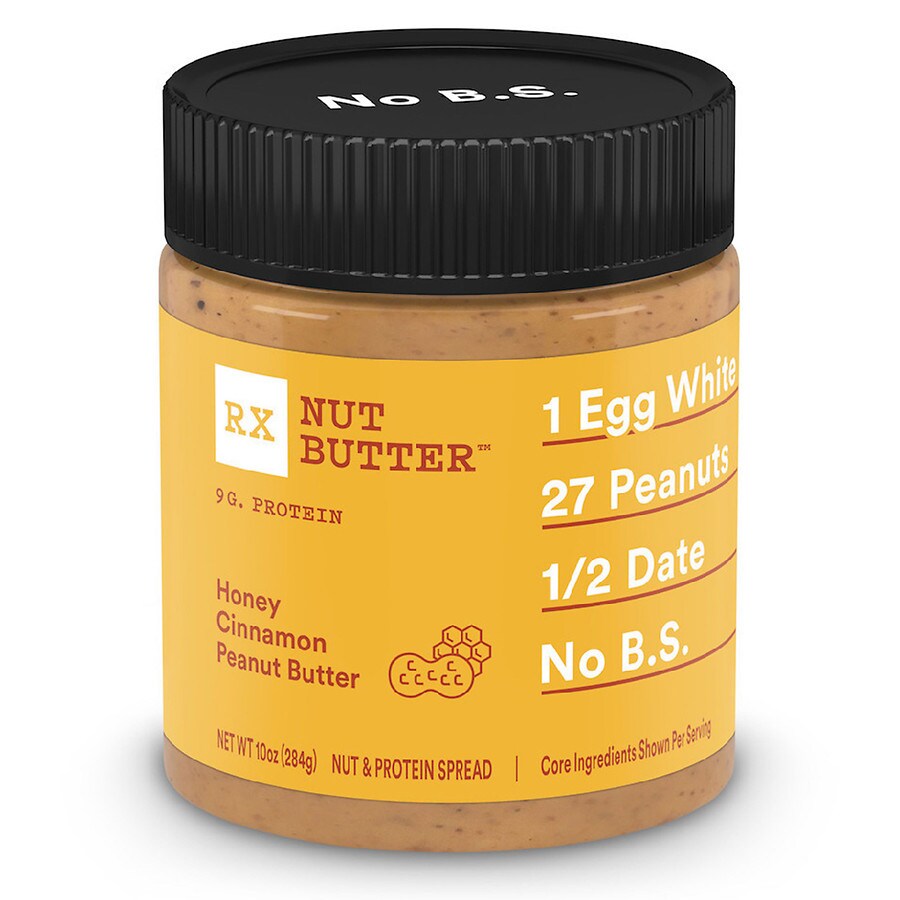 Rx Nut Butter Honey Cinnamon Peanut Butter Multi Serve Jar Walgreens