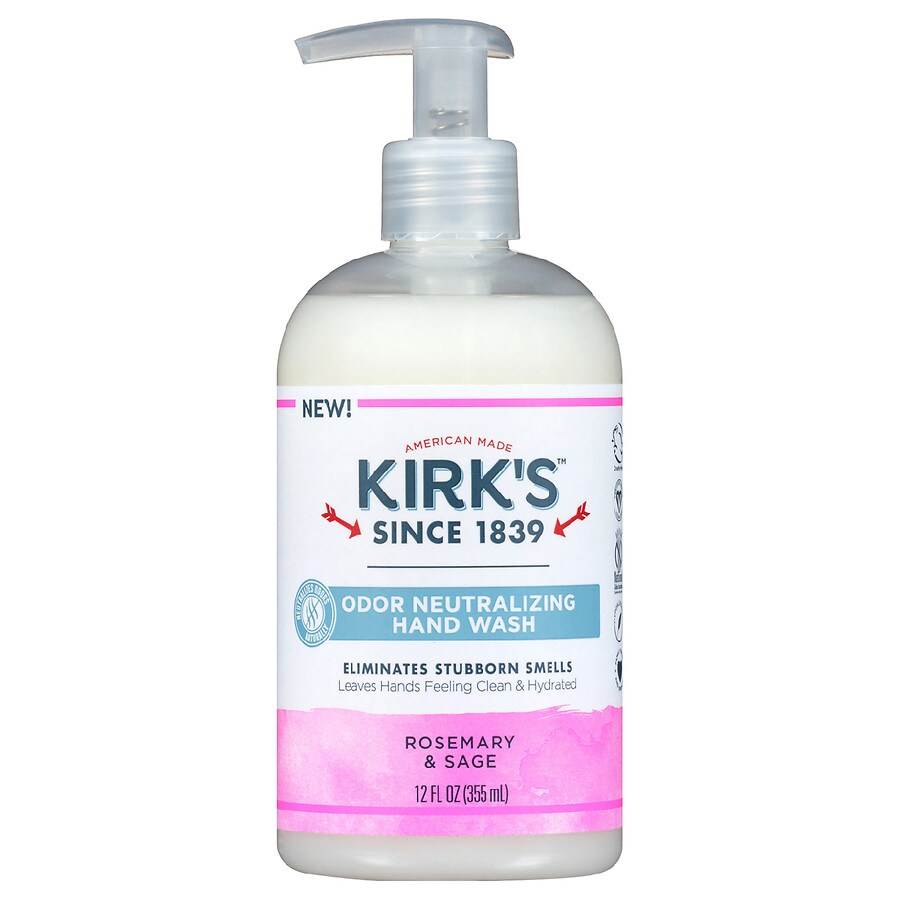 Kirk's Odor Neutralizing Hydrating Hand Soap Rosemary & Sage