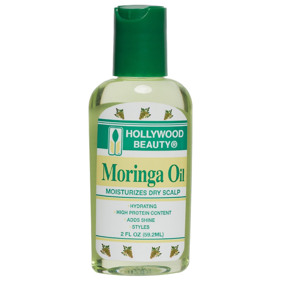  Hollywood Beauty Moringa Oil- Moisturizes Dry Scalp 