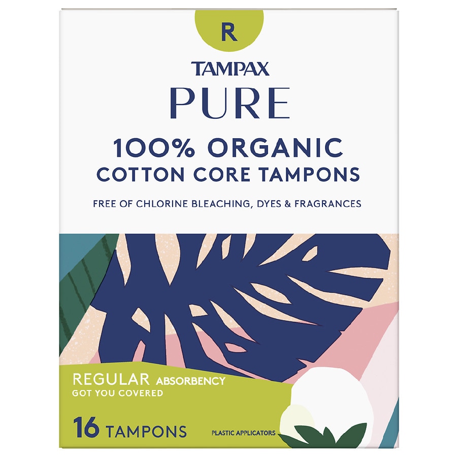 Tampax Pure Tampons, Unscented Regular