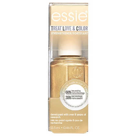 essie treat love & color metallics nail polish & strengthener, got it golding on, 0.46 fl. oz.