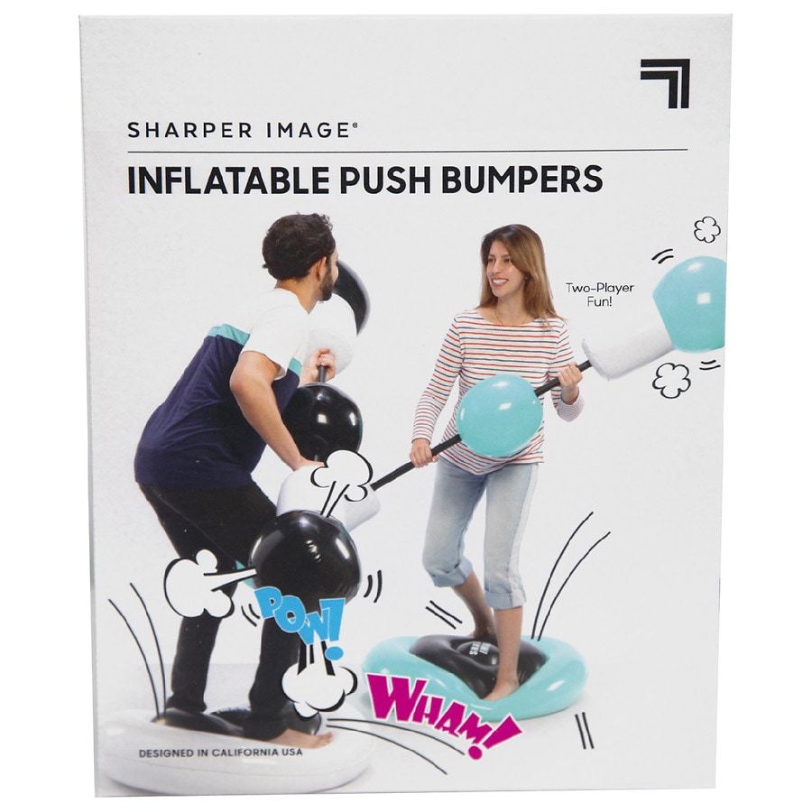 Sharper Image Inflatable Push Bumper Game