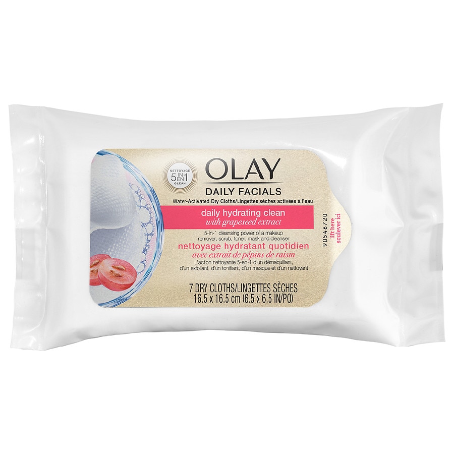 Olay Daily Facials Hydrating Cleansing Cloths