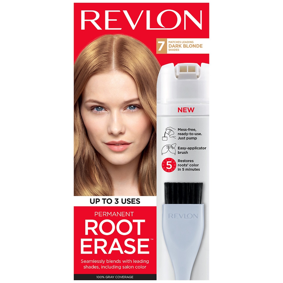 Revlon Root Erase Hair Color and Root Touch Up, Dark Blonde