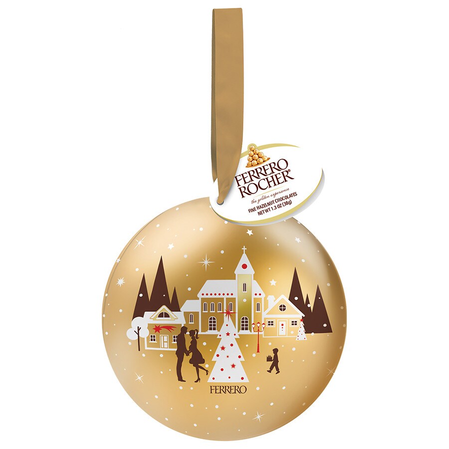 Ferrero Rocher Tin Ornament 3 pieces