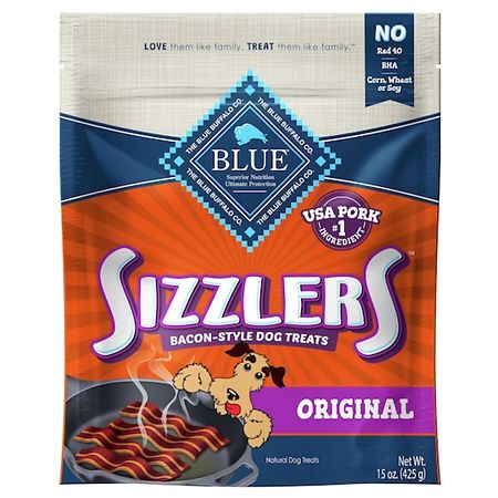 blue sizzlers bacon