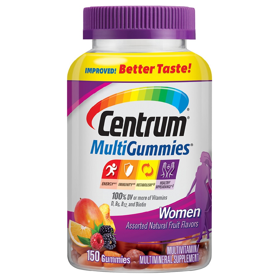  Centrum Women MultiGummies  Multivitamin & Multimineral Supplement 