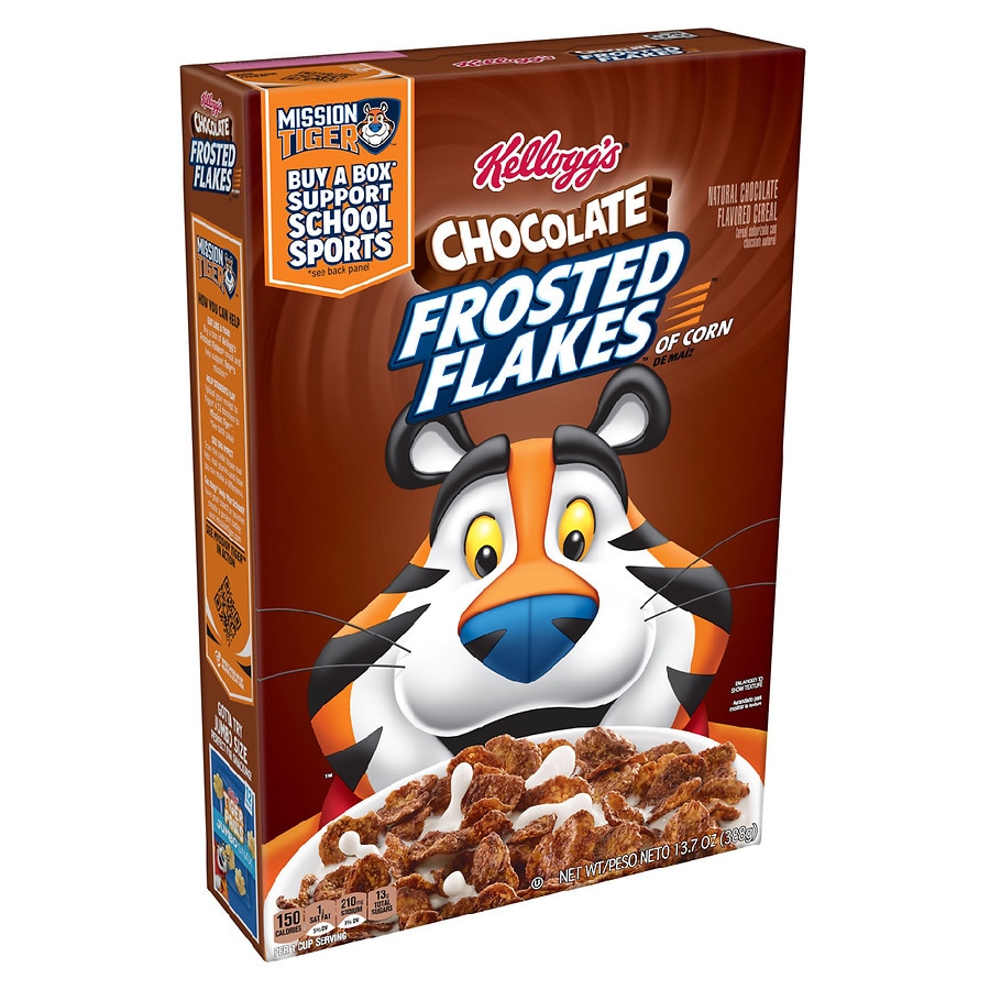 Frosted Flakes Breakfast Cereal Chocolate