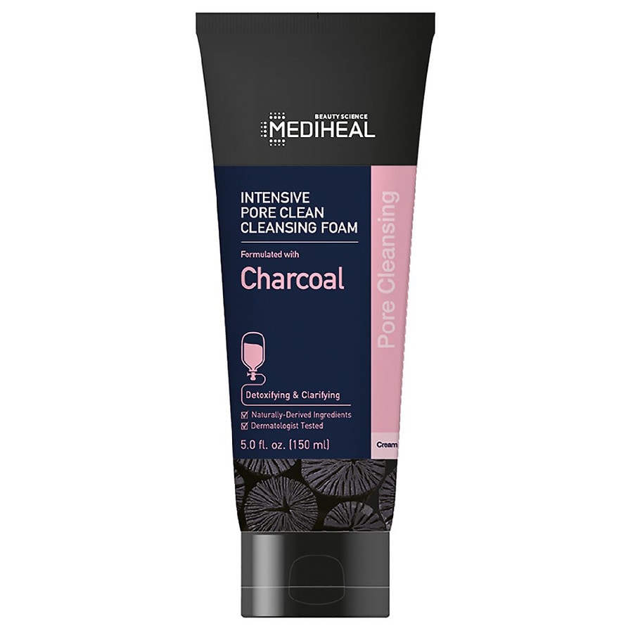 MEDIHEAL Charcoal Intensive Pore Clean Cleansing Foam