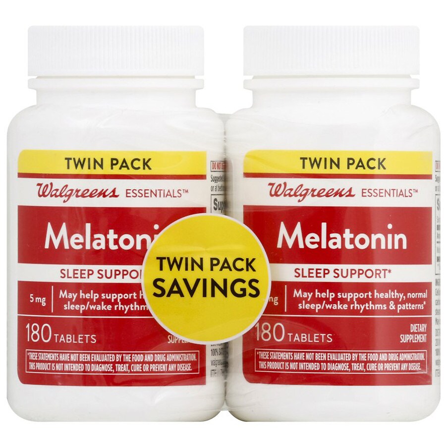  Walgreens Melatonin 5mg 