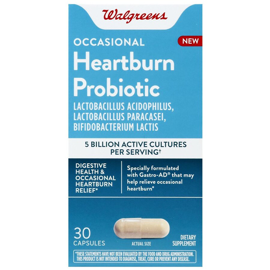  Walgreens Heartburn Probiotic 