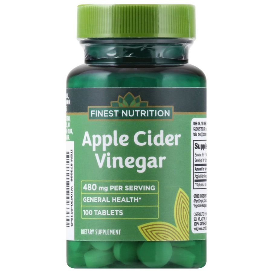  Finest Nutrition Apple Cider Vinegar Tablets 