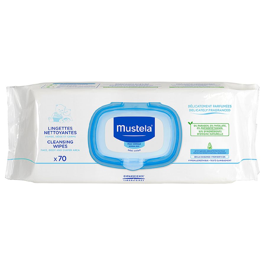 Mustela Cleansing Wipes Delicately Fragranced