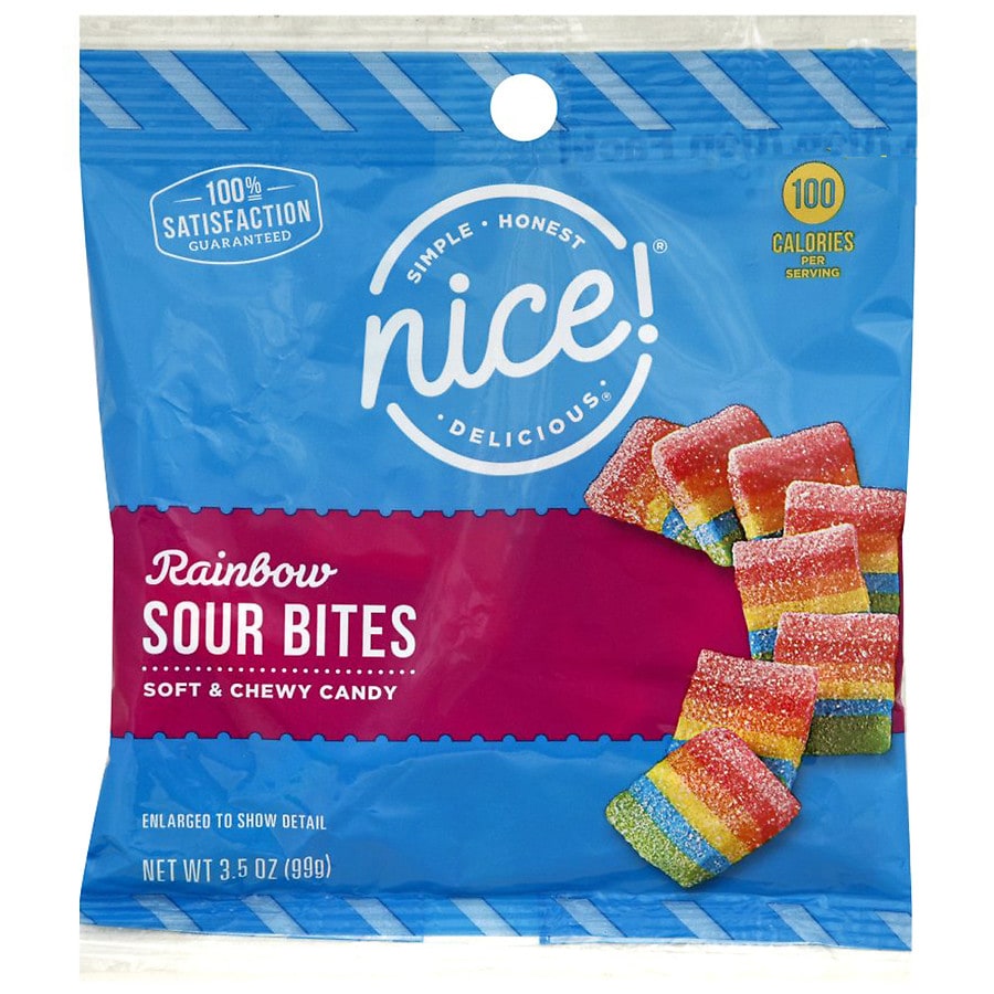  Nice! Rainbow Sour Bites 