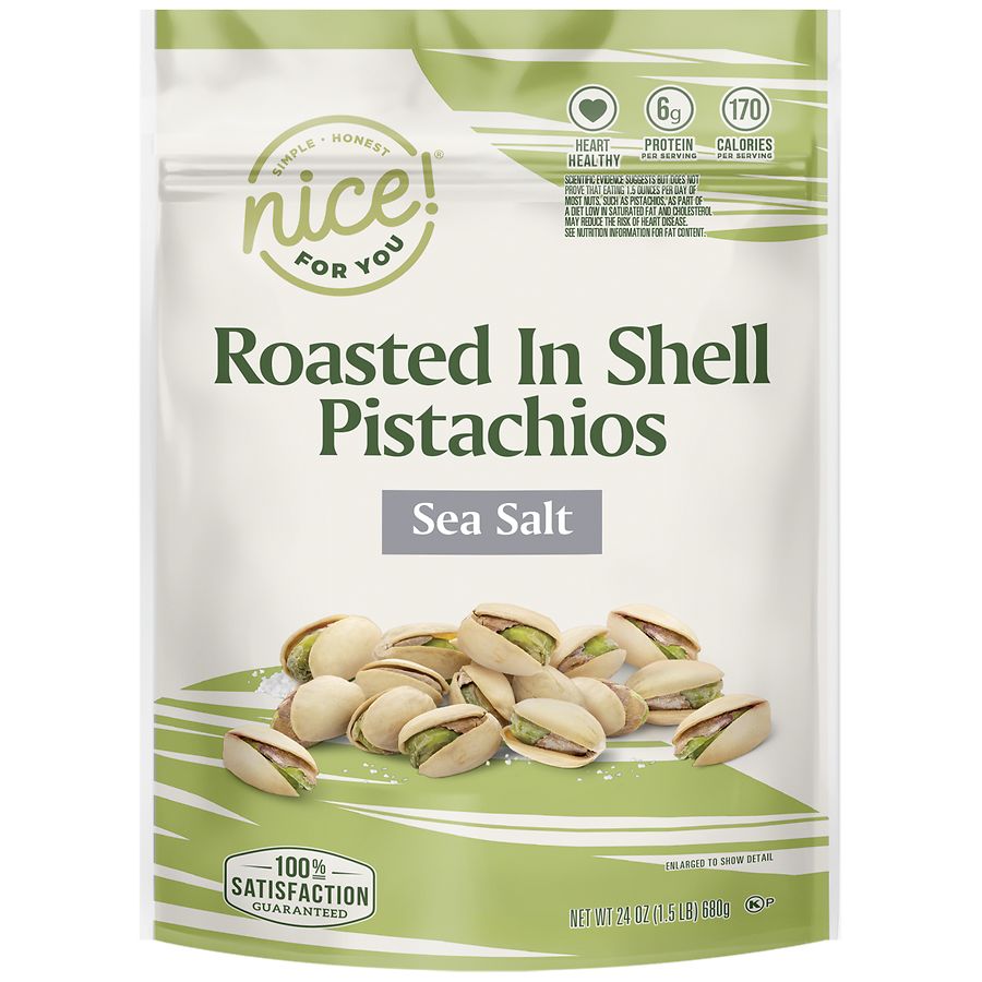 Nice In Shell Pistachios Sea Salt Walgreens